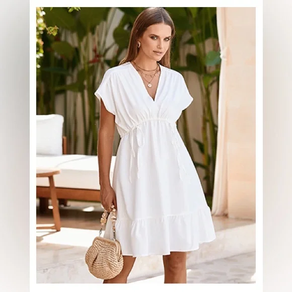 Dokotoo Dress White like new no tags - Picture 2 of 9